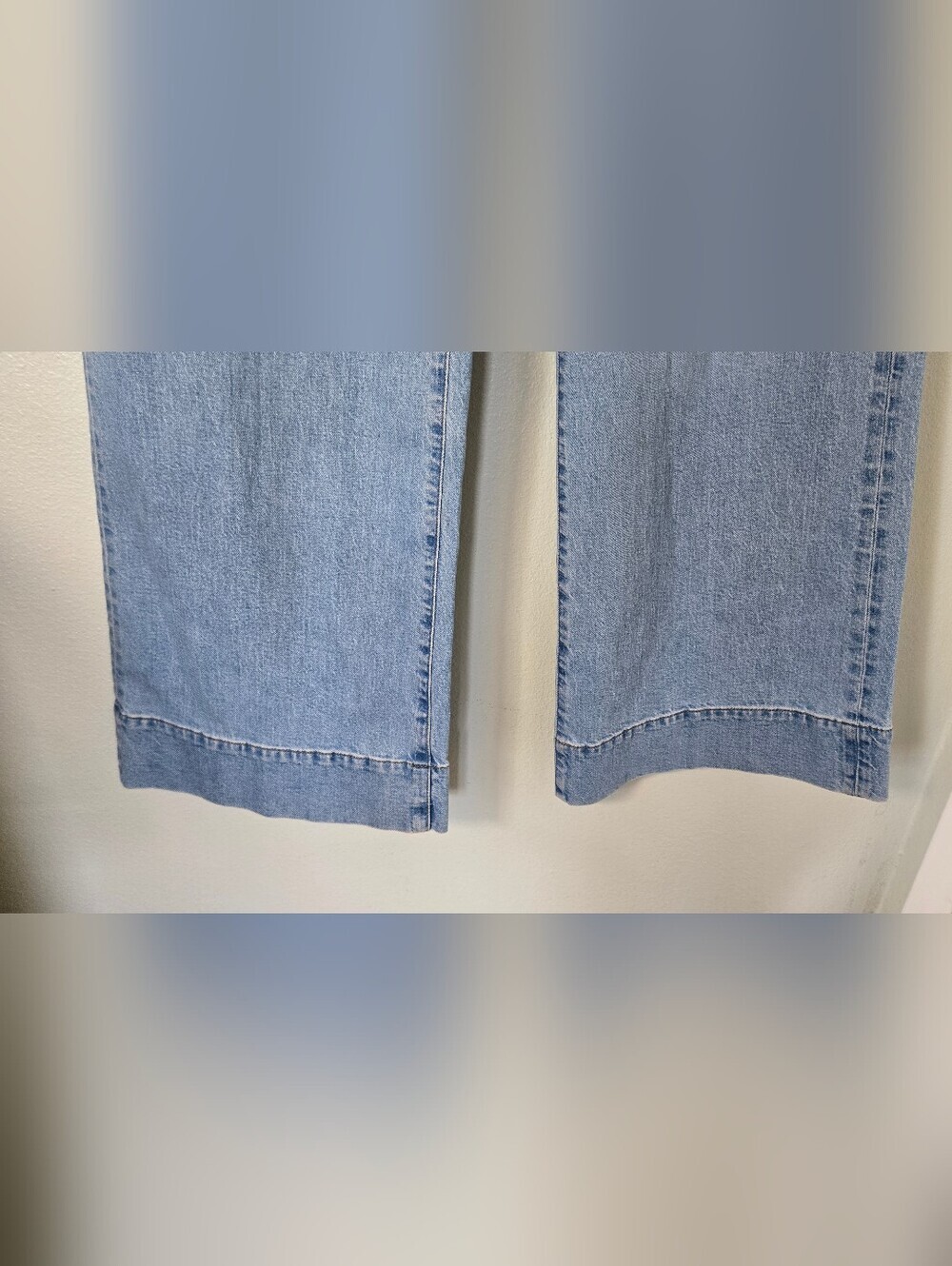 J. Crew | NWT Wide Leg Denim Trousers Size 30 - Picture 7 of 10
